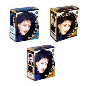Eagle's Henna Hair Dye Powder Hair Colour Black Brown Chestnut Traditional Herbal Formula | Eagle Henna Brand Haircare
