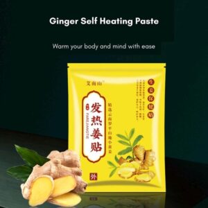 100pc Pack Self Heating Ginger Herbal Patch Sticker for Pain and Sore Relief