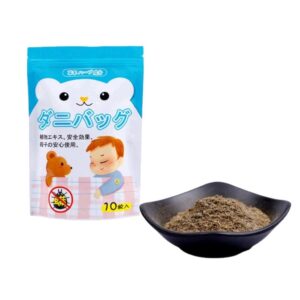 15 Pouches (15g x 15) Anti Dustmite (Herbal Aroma) Sachet for Itchiness Rashes Prevention