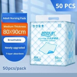 80x90cm 2.5kg Bishuro Adult Nursing Pads Bedsheet Pads Maternity Incontinence