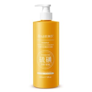 Sulphur Sulfur Body Wash Body Gel (500ml) for Cleansing and Skin Care